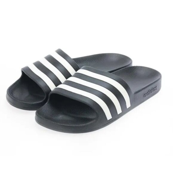 Adidas Adilette Aqua Slip On Slides Sandals Unisex Size 12 - Picture 1 of 8